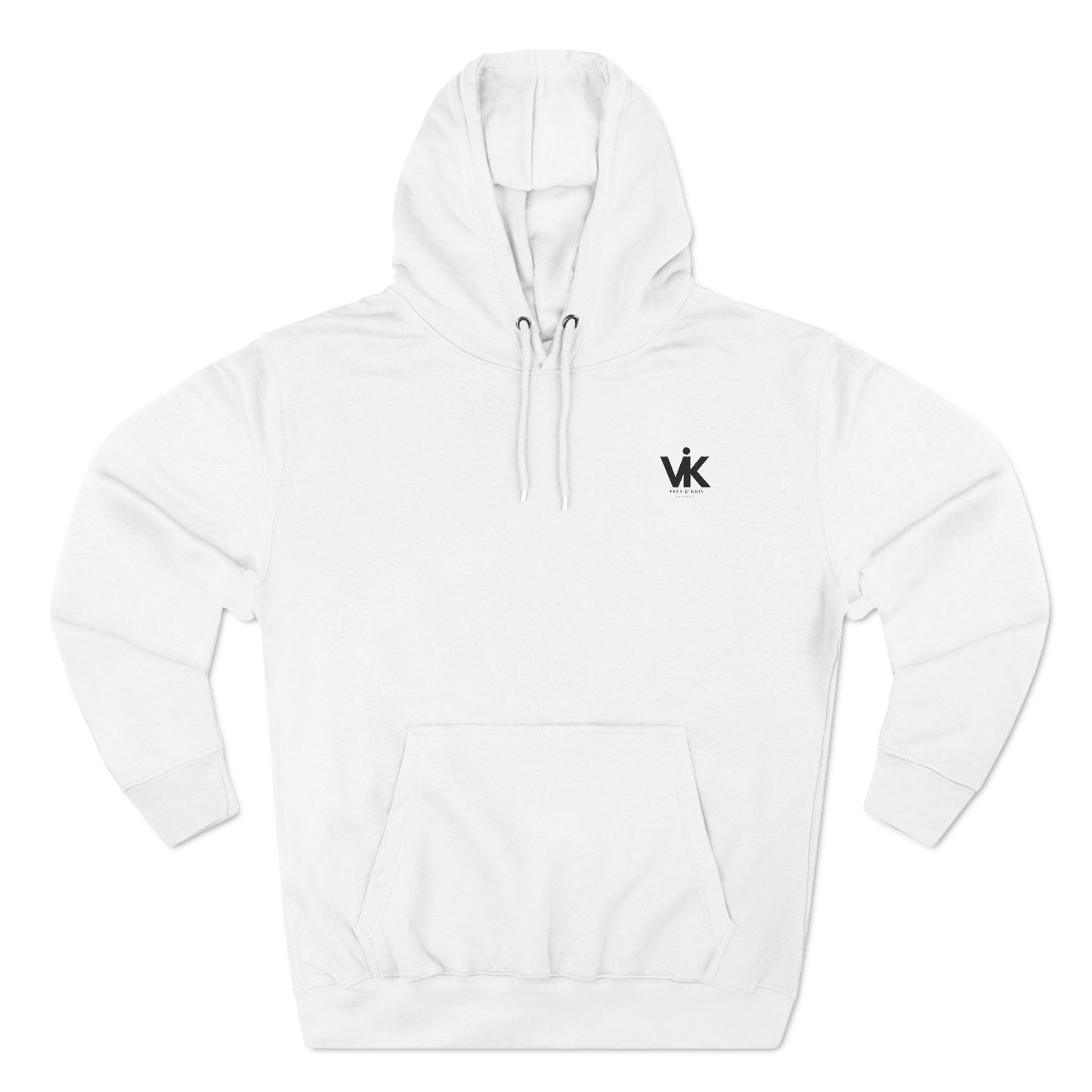 Fleece Hoodie with 'Trust Your King' Design