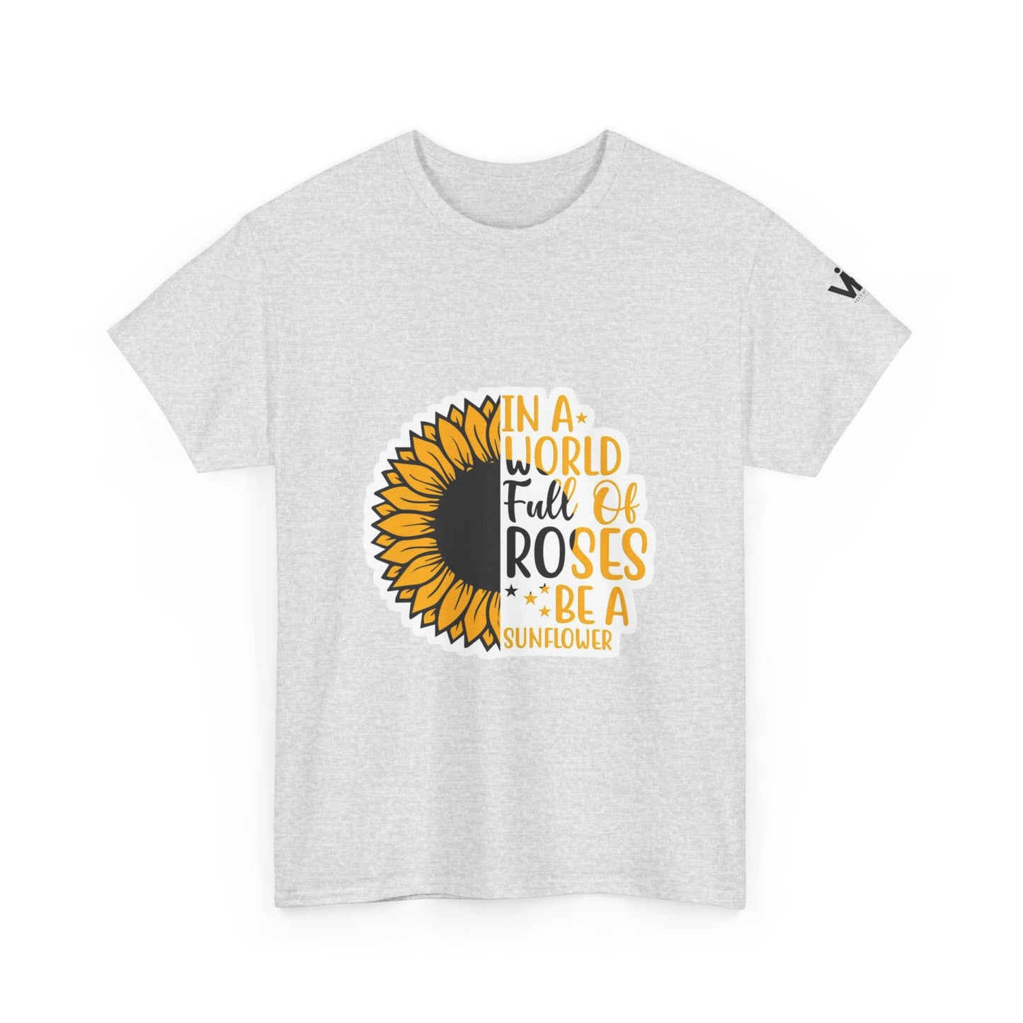 Слънчогледова унисекс тениска - World of Rosses Design