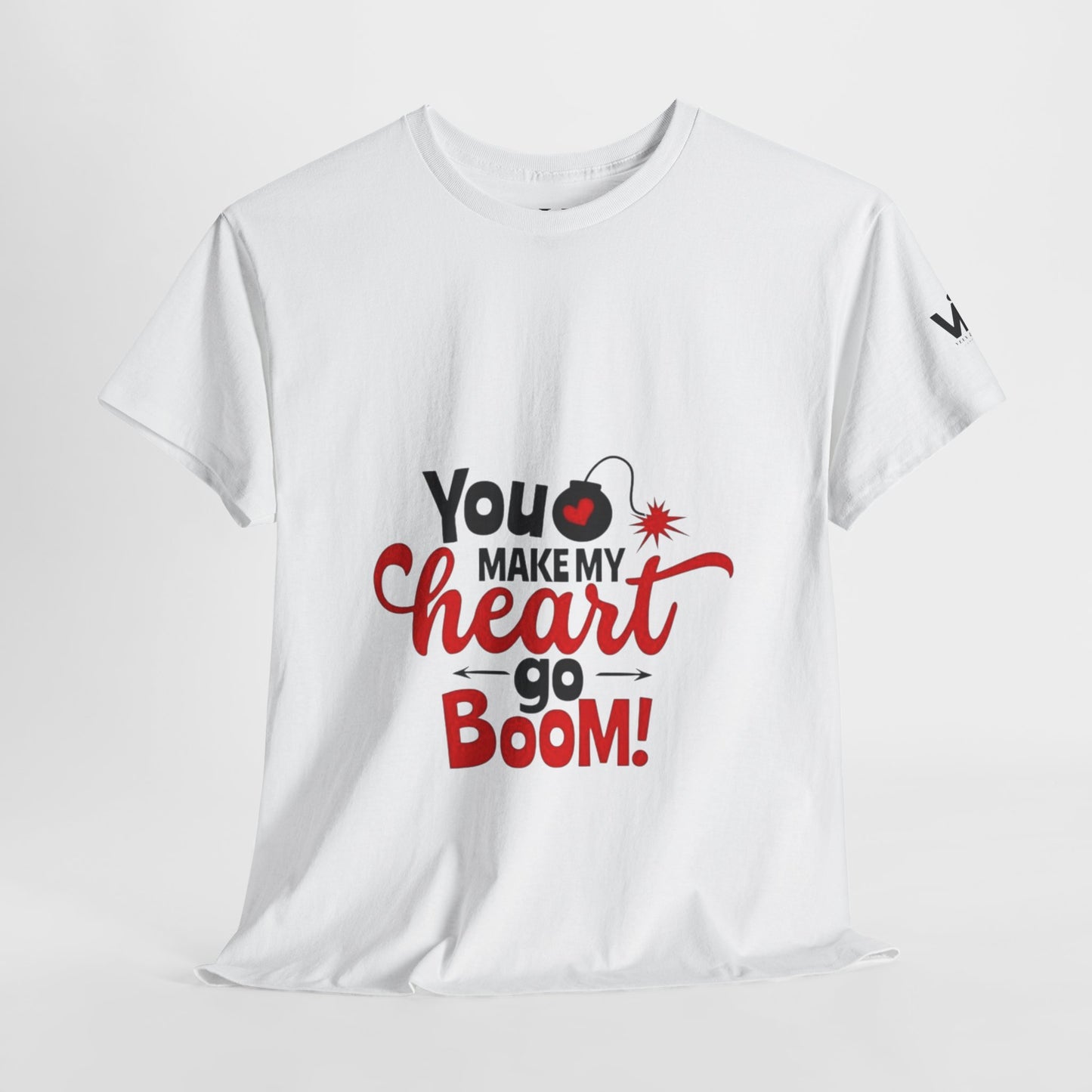 My hearth goes boom teashirt