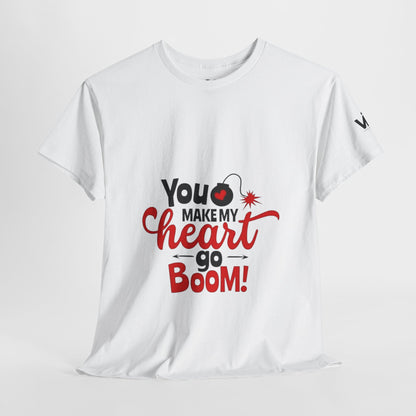 My hearth goes boom teashirt