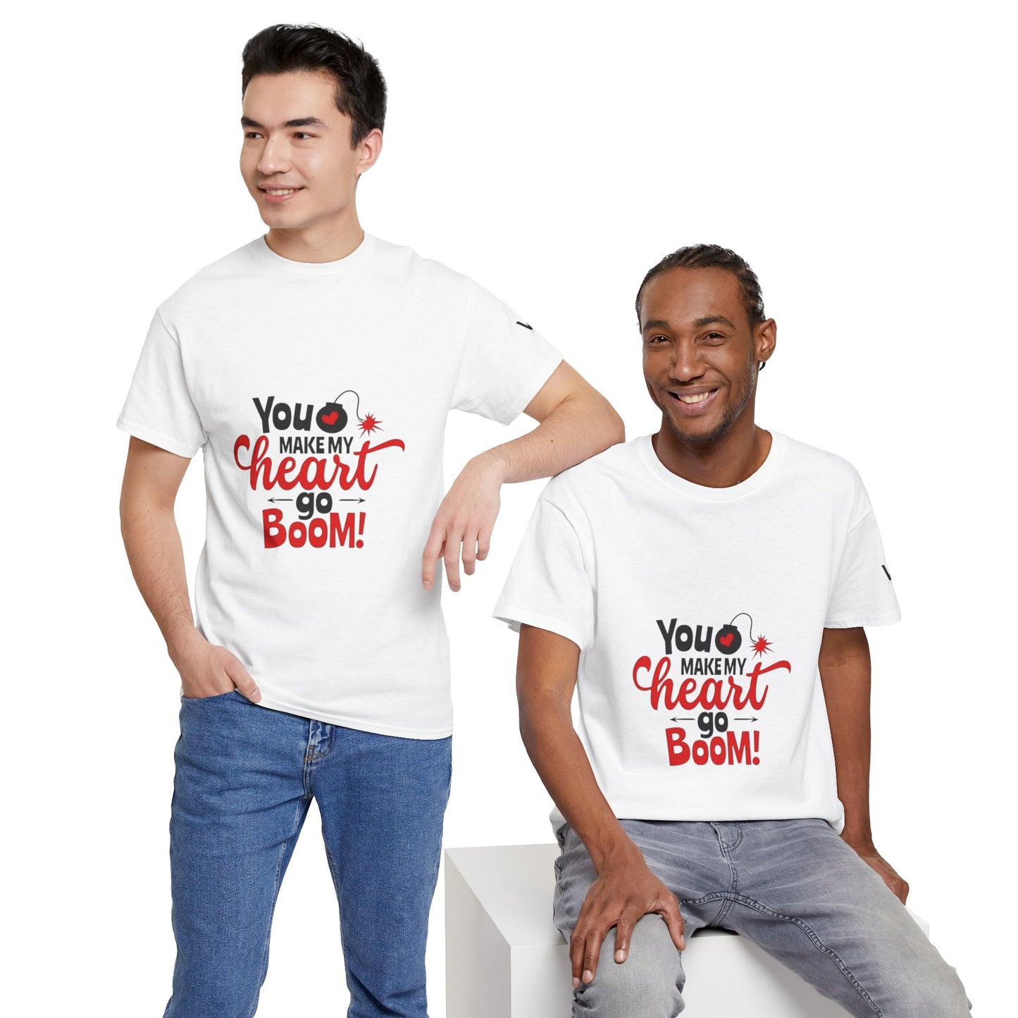 My hearth goes boom teashirt
