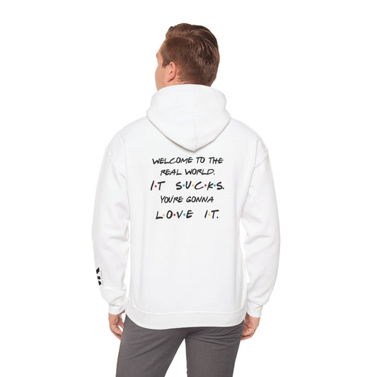 Real World Unisex Hooded Sweatshirt