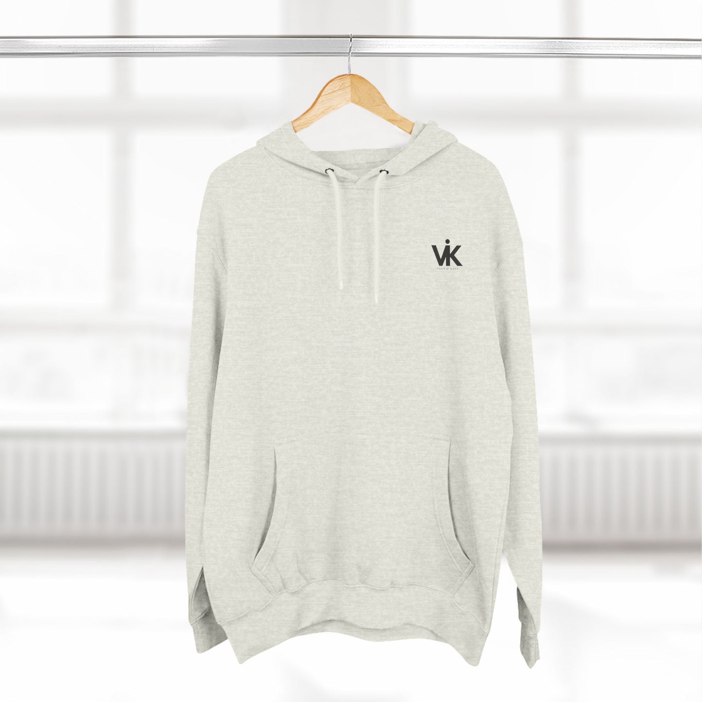 Fleece Hoodie with 'Trust Your King' Design