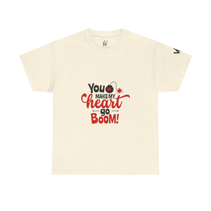 My hearth goes boom teashirt