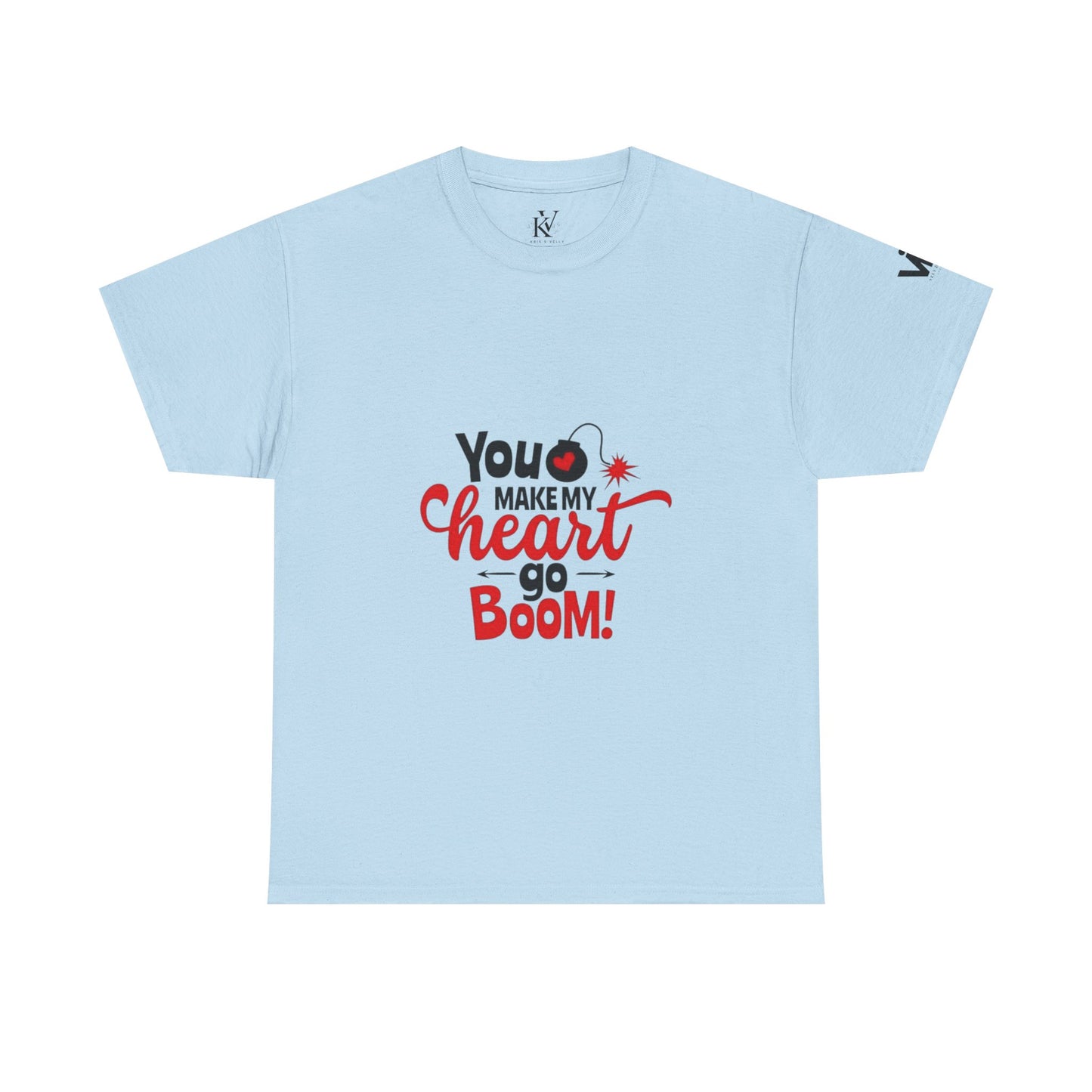 My hearth goes boom teashirt
