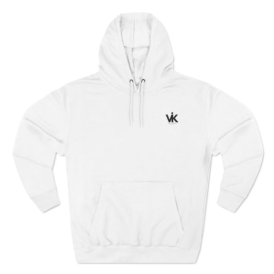 Fleece Hoodie with 'Trust Your King' Design