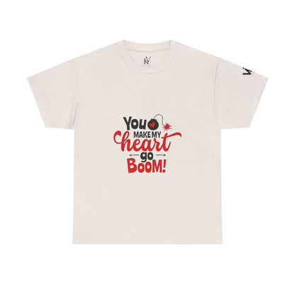 My hearth goes boom teashirt
