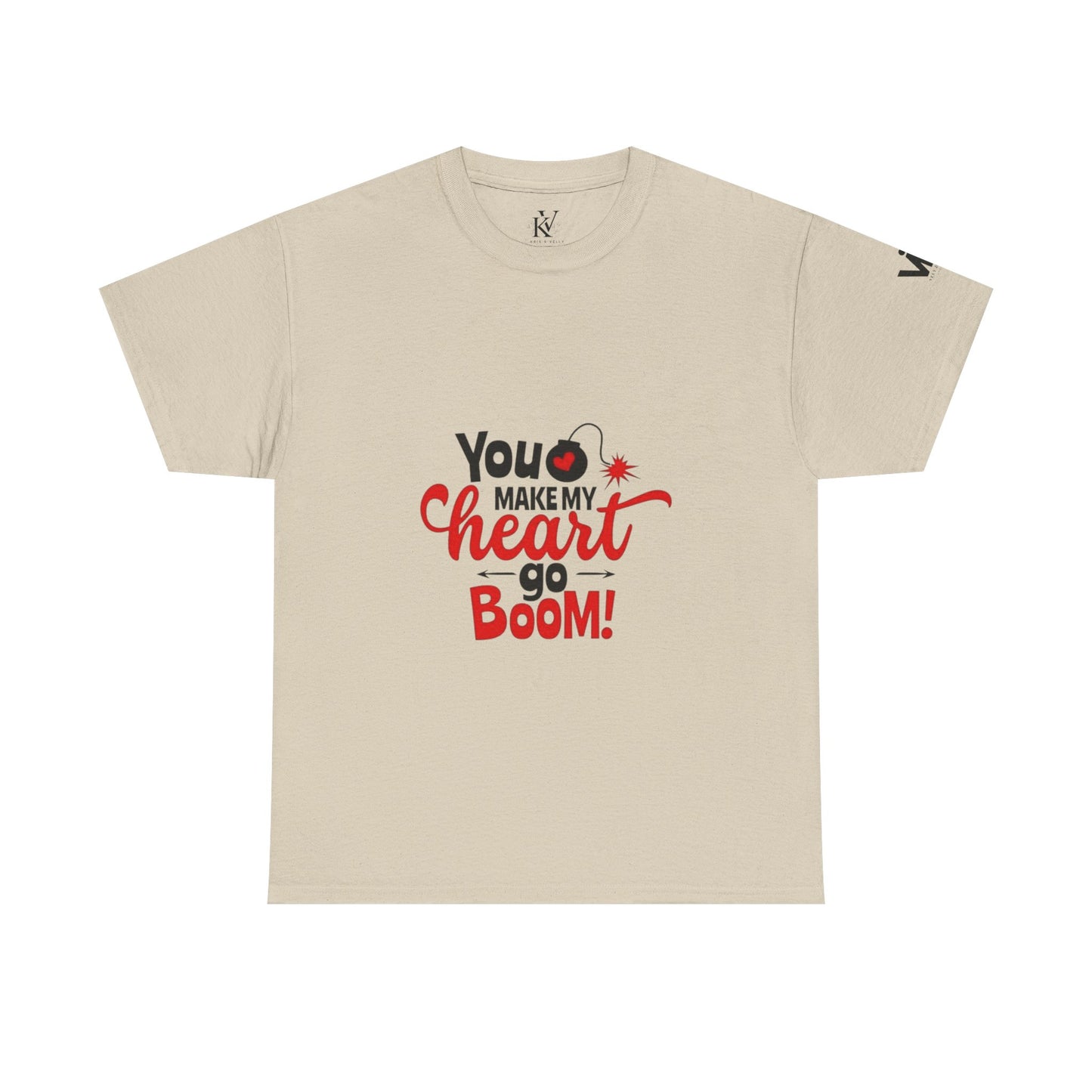 My hearth goes boom teashirt