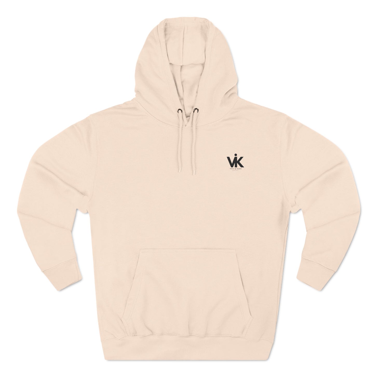 Fleece Hoodie with 'Trust Your King' Design