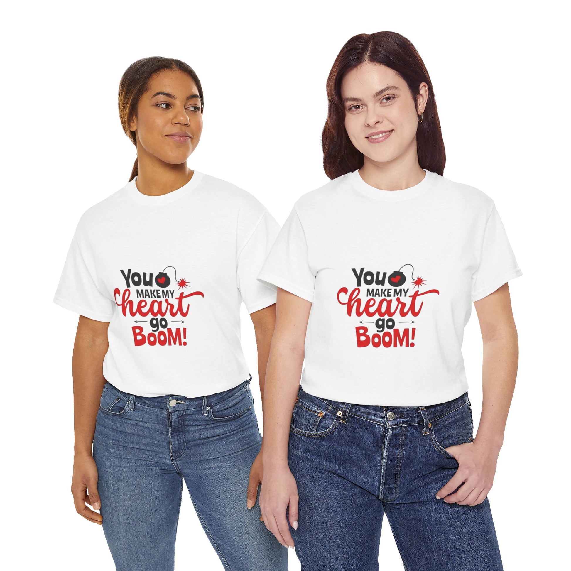 My hearth goes boom teashirt