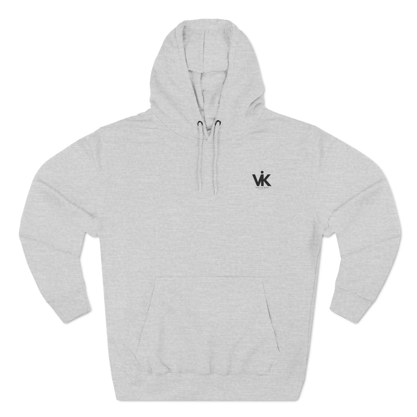 Fleece Hoodie with 'Trust Your King' Design