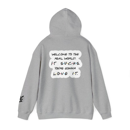 Real World Unisex Hooded Sweatshirt