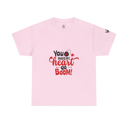 My hearth goes boom teashirt