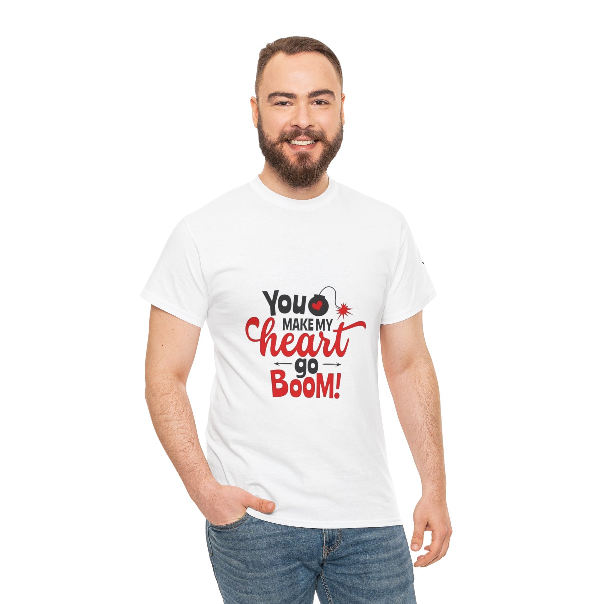 My hearth goes boom teashirt