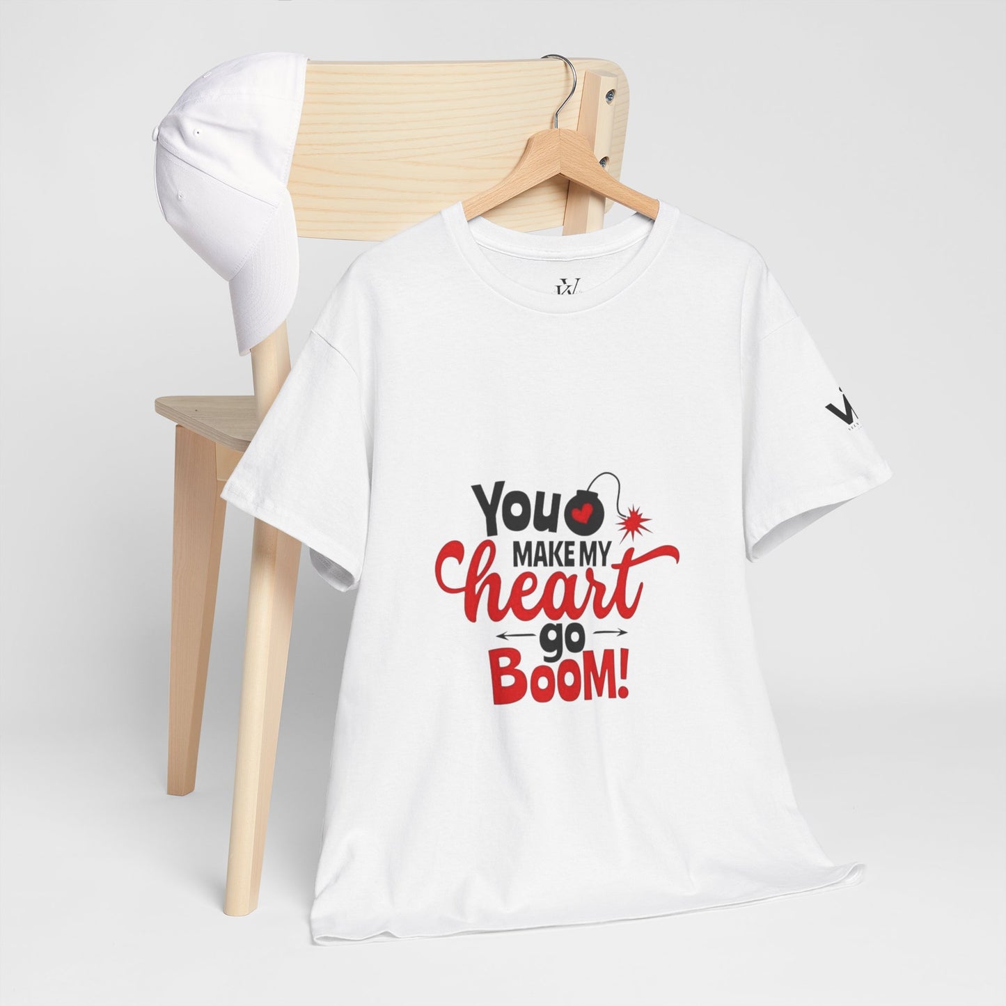 My hearth goes boom teashirt
