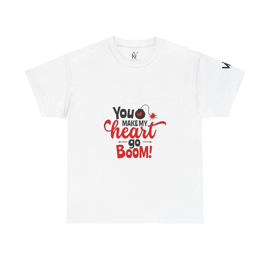 My hearth goes boom teashirt